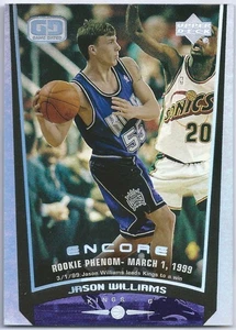 1998-99 Upper Deck Encore Jason Williams Rookie Card #144 - Bild 1 von 2