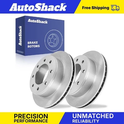 Rear Brake Rotors Pair for 2006-2012 Chevrolet Express 3500 2003-2009 Hummer H2 - Изображение 1 из 4