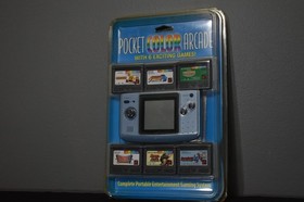 Neo Geo Pocket Color Arcade Console With 6 Games Blisterpack