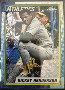 Paquete Topps Serie 1 2025 - 1990 Topps Cromo Plata Rickey Henderson #T90C-40 - Imagen 1 de 2