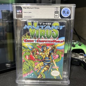 The Mutant Virus: Crisis In A Computerworld - WATA 9.6 A+ Sealed (NES 1992)