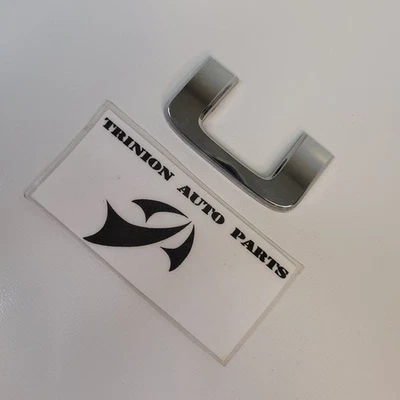 Subaru Baja 2003-2006 emblema trasero portón trasero logotipo símbolo letra U cromo OEM Foto 1 de 3