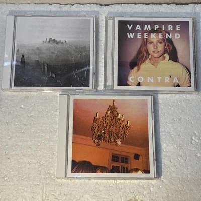 VAMPIRE WEEKEND - Lot of 3 Used CDs - S / T  Contra  MODERN VAMPIRES of the CITY Foto 1 de 4