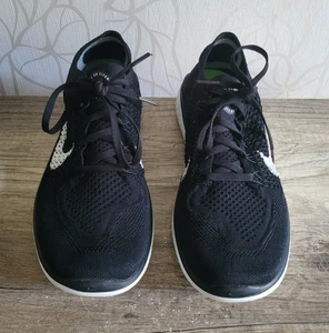 Nike Free RN Flyknit 2018 Black Damen Schuhe Sneaker Schwarz Gr. 41 - Bild 1 von 8