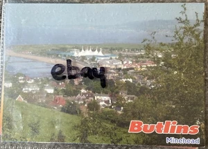 BUTLINS MINEHEAD POSTKARTE GEBRAUCHT TOPOGRAPHISCHE ANSICHT VON BUTLINS FERIENLAGERHÄUSER  - Bild 1 von 2