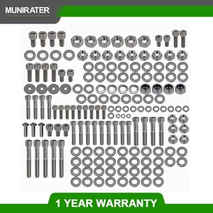 659 PIECE for YAMAHA YFZ350 BANSHEE STAINLESS STEEL ATV BOLT SCREW KIT SET ATV - Picture 1 of 3