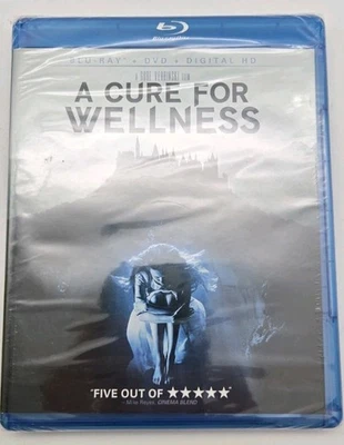 A Cure for Wellness 2017 NEW SEALED OOP BluRay DVD Gore Verbinsky Gonzo Mia Goth - Image 1 of 2