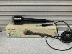  Realistic Highball-7 Dynamic Microphone 33-986B Mesh Screen, Radio Shack - Picture 1 of 4