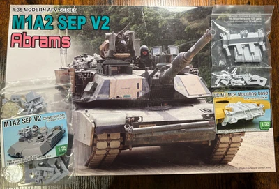 Dragon 1:35 3556 M1A2 SEP V2 Abrams + Def Model Zubehör - Bild 1 von 4