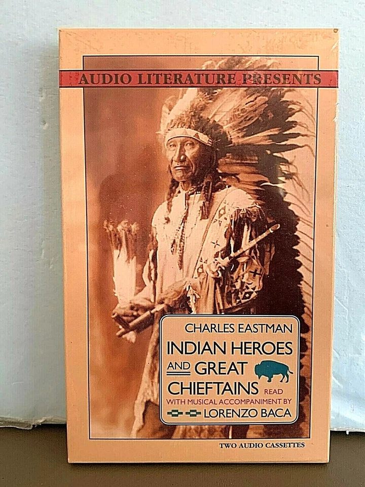 New! Indian Heroes & Great Chiefs-Charles Eastman-2 Audio-Native American Indian - Image 1 of 2