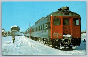 Postcard: Canadian National 6117 Train, Niagara Falls Ontario, Chrome, Unposted - Picture 1 of 2