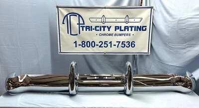 1954 BUICK SPECIAL SKYLARK CENTURY PARA-CHOQUE TRASEIRO *CROMO FRESCO* - Imagem 1 de 4
