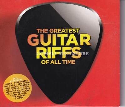 THE GREATEST GUITAR RIFFS OF ALL TIME - 3CD (EU) MOTORHEAD ZZ TOP IGGY POP QUEEN - Image 1 of 2