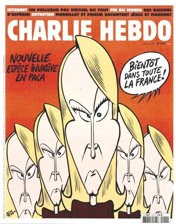 CHARLIE-HEBDO N ° 1219 -FRENCH ORIGINAL JOURNAL-Nouvelle espèce invasive en PACA - Image 1 of 1