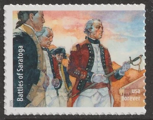 US 5977j Battlefields of Revolution Saratoga F Single MNH 2025 - Bild 1 von 1