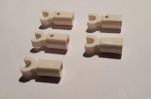 LEGO® 5 x 11090 Stangen Halter mit Clip weiß 6052824 (NGB) Verbinder