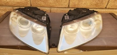 Juego de 2 pares de faros halógenos usados 2004, 2005, 2006, 2007 VW Touareg Foto 1 de 4