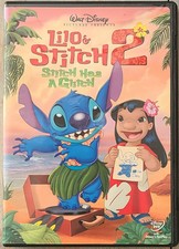 Lilo  Stitch 2: Stitch Has A Glitch DVD (2005) USED Complete Very Good Condition