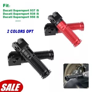 For Ducati Monster 1100 /S/EVO 797 Front/Rear Foot Pegs Foot Controls Footrests - Picture 1 of 24