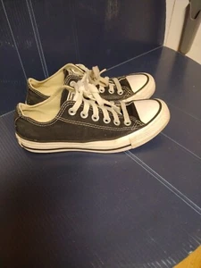 Converse Chuck Taylor All Star Low Black Mens 4.5 Women's 6.5 Pre Owned - Picture 1 of 8