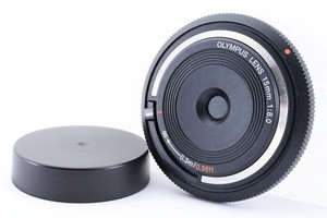 Olympus 15mm f/8 Lens BCL-1580 Black For Olympus pen From Japan Excellent++