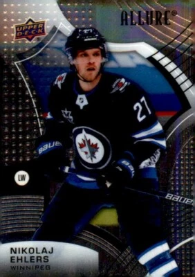 2021-2022 Upper Deck Allure Hockey #91 Nikolaj Ehlers Winnipeg Jets - Image 1 of 2