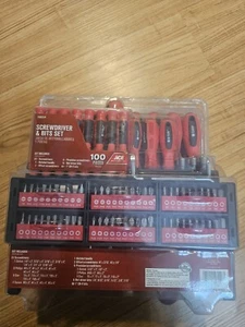 Ace Hardware Screwdriver and Bits Set 100 Pieces Tools - Picture 1 of 3