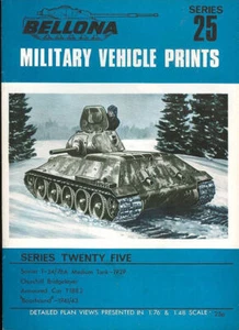 BELLONA 25 RUSSIAN T-34/76 TANK / CHURCHILL BRIDGELAYER / BOARHEAD ARMORED CAR - Picture 1 of 5