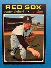 1971 Topps #710 Sonny Siebert Boston Red Sox  High Number