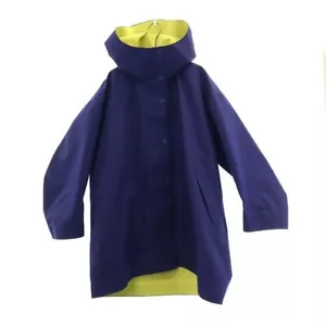 Uniqlo MARNI Blocktech Half Coat Raincoat Blue × Yellow JAPAN Size M (US S) - Picture 1 of 4