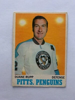 1970-71 O-Pee-Chee #89 Duane Rupp - PENGUINS, Rare & Vintage ! (Inv.3) - Image 1 of 2