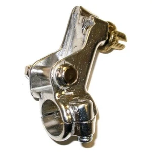 1EA NEW LEFT SIDE LEVER BRACKET & PERCH SILVER 2 CABLE TYPE ATC250ES (279C) - Foto 1 di 1