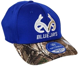 Gorra Realtree Creighton University Bluejays camuflaje camuflaje ajuste único M/L - Imagen 1 de 4