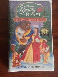 Walt Disney Beauty and the Beast: An Enchanted Christmas (VHS, 1997) New/Sealed - Picture 1 of 3