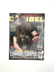DECIBEL Magazine April 2012 WITH FLEXI! The Zombie Issue Cannibal Corpse (1d) - Picture 1 of 5