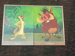 Disney D23 trading cards Timon and Pumba - Picture 1 of 1