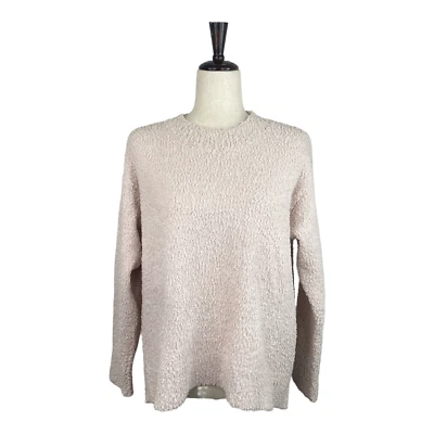 Suéter suéter de felpa de peluche rosa Sanctuary para mujer talla mediana Foto 1 de 4