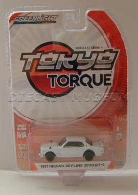 Nissan Skyline 2000 GT-R 1971 '71 Toyota Torque serie 4 Greenlight diecast 2018 Foto 1 de 2
