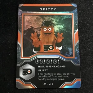 Tarjetas de juego 2021-22 Upper Deck MVP Mascot #M-21 Gritty Philadelphia Flyers - Imagen 1 de 2
