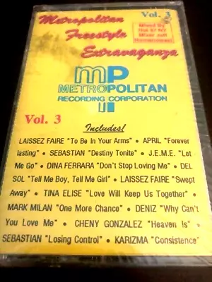 METROPOLITAN 3: FREESTYLE EXTRAVAGANZA - V/A - CD - **MINT CONDITION** - RARE - Image 1 of 2