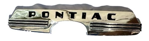 1946 Pontiac 508619 NOS Trunk Deck Lid Ornament Name Plate Emblem - Picture 1 of 8