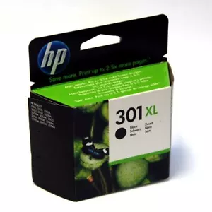 Cartucho de tinta para impresora HP301XL negro original de alta capacidad CH563EE - Imagen 1 de 1