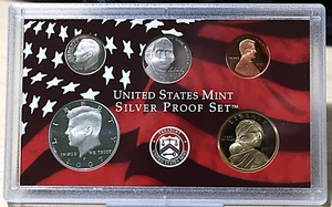 2007 United States Mint Silver Proof Set with Original Government Packing & COA - Picture 1 of 20