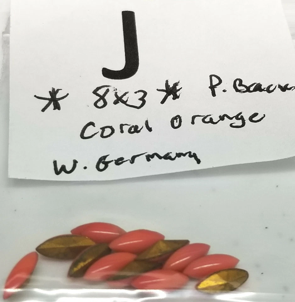 De colección Navette 8x4mm 8x3mm Estrás Checo W Alemania Swarovski Joyería Reparación 5005 Foto 1 de 1