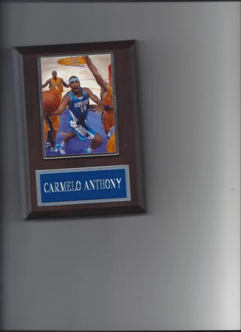CARMELO ANTHONY PLAQUE DENVER NUGGETS BASKETBALL NBA Cover