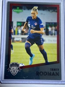 Trinity Rodman 2023 Parkside NWSL Volume 1 Foil Parallel Washington Spirit 110 c