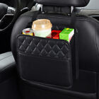 1Pc Car Seat Storage Bag Pocket Hanging Organizer Bag Vehicle Accessories Black 