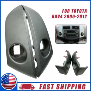 Left+Right For Toyota RAV4 2006-2012 Upper Side Central Dashboard Strip Trim USA - Picture 1 of 16