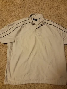 Callaway Jacket Mens X-Large Beige Golf X Series Windbreaker Pullover Zip Adult - Picture 1 of 7