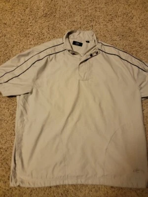 Callaway Jacket Mens X-Large Beige Golf X Series Windbreaker Pullover Zip Adult - Image 1 of 4